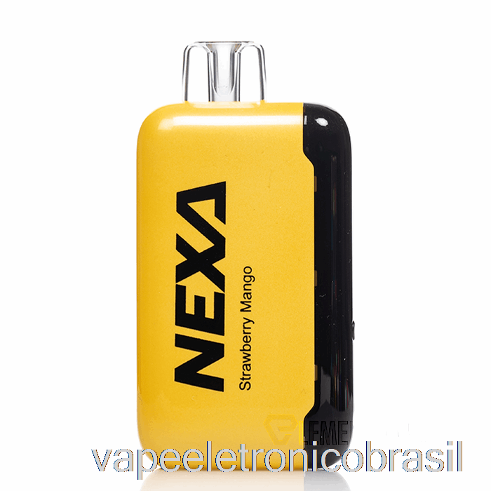 Vape Eletrônico Nexa N20000 Manga Morango Descartável